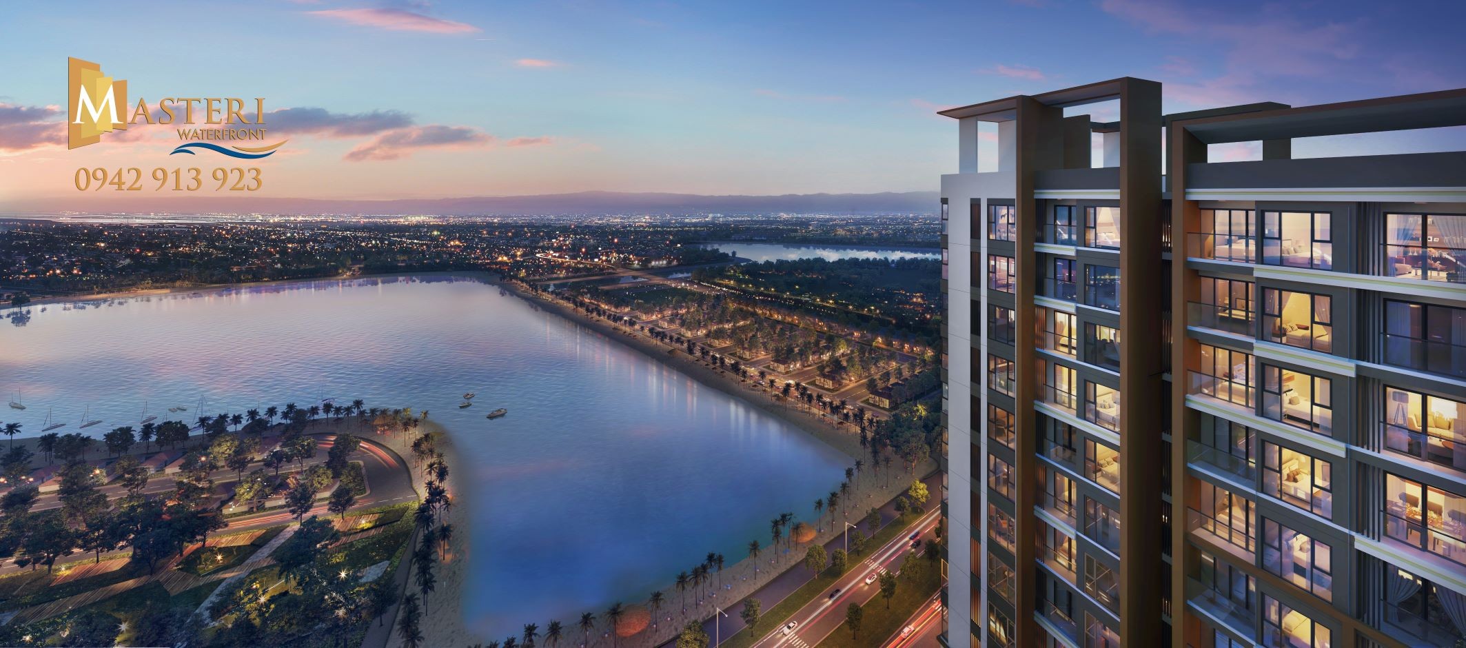 Mở bán căn hộ Masteri Waterfront view hồ điều hòa giá gốc chủ đầu tư